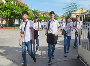 Ngày thi đầu tiên diễn ra an toàn, không có vi phạm