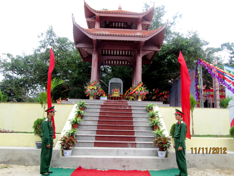 Di tích lịch sử về Chủ tịch Hồ Chí Minh trên đảo Ngọc Vừng.