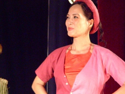 NSND Lê Khanh vai Mẹ Đốp trong Đời cười.