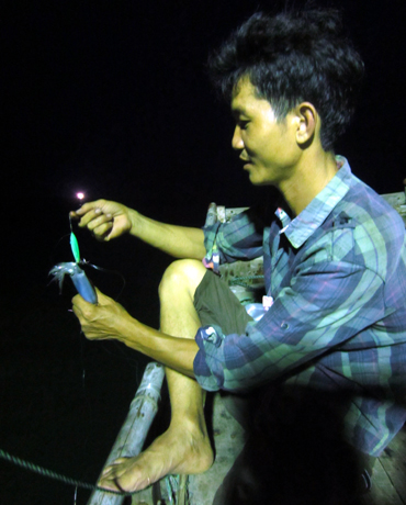 Gỡ mực.