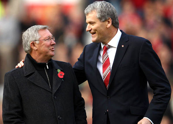 Các fan M.U đang rất nhớ bộ đôi Alex Ferguson – David Gill