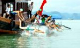 Hội bơi vượt sông truyền thống Bạch Đằng giải Báo Quảng Ninh lần thứ 41-2013