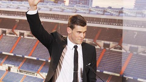 Bale trong ngày ra mắt Real Madrid