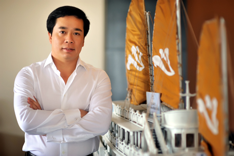 Ông Đào Trọng Tuyên, Tổng giám đốc Công ty cổ phần Du thuyền năm sao Tuần Châu.