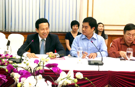 Nguyễn Văn Thành, Phó Chủ tịch UBND tỉnh phát biểu tại hội nghị