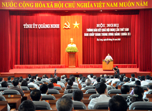 Thông báo kết quả Hội nghị lần thứ 8 BCH T.Ư Đảng (Khóa XI)