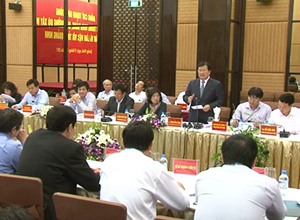 Bộ trưởng Bộ Xây dựng làm việc với tỉnh Quảng Ninh