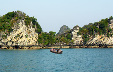 Vịnh Hạ Long đã hai lần được UNESCO công nhận là di sản thiên nhiên thế giới.