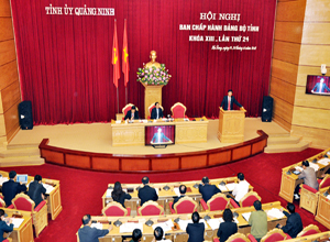 Kết thúc hội nghị Ban Chấp hành Đảng bộ tỉnh lần thứ 24