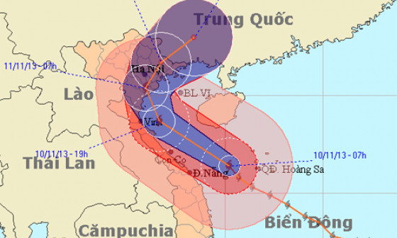 Công tác phòng, chống bão số 14
