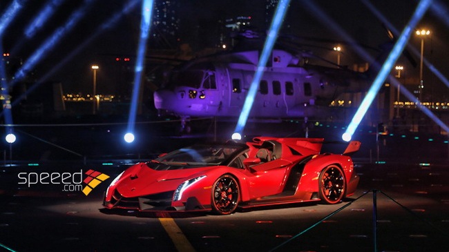 Lamborghini Veneno Roadster ra mắt trên...hàng không mẫu hạm - Báo Quảng  Ninh điện tử