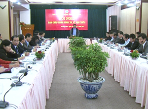 Bí thư Tỉnh ủy Phạm Minh Chính làm việc với BCH LĐLĐ tỉnh