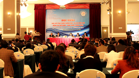 Hội thảo đã thu hút sự tham gia của nhiều chuyên gia, nhà quản lý, doanh nghiệp hai nước Việt Nam và Trung Quốc.