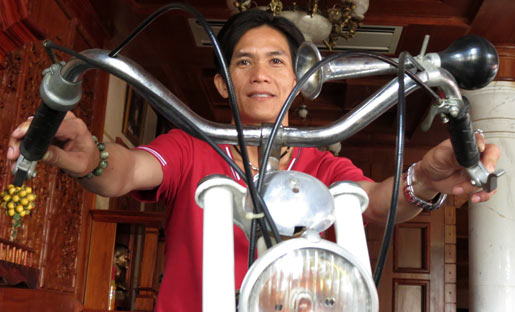 Đèn chiếu sáng và các bộ phận chính trên xe chưa từng được thay đổi.