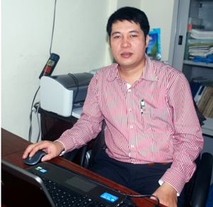 Nhà khảo cổ Nguyễn Ngọc Chất.