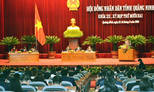 Kỳ họp thứ 12, HĐND tỉnh khóa XII