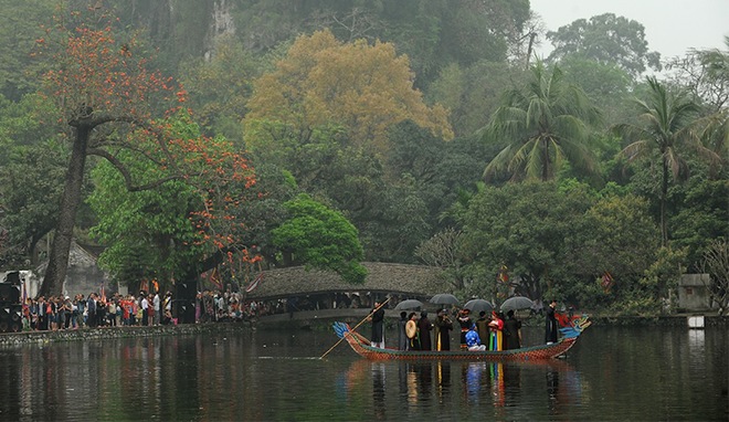 Trước đây ở miền Bắc, ngay cả các khu phố Hà Nội, đều trồng cây gạo. Cứ tới tháng 3-4, hoa gạo lại nở đỏ cả cây. Lễ hội chùa Thầy (Hà Nội) năm nay được tổ chức đúng vào dịp cây hoa gạo trên bờ nở rộ.