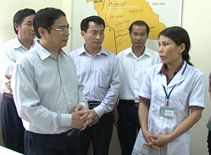 Bí thư Tỉnh uỷ làm việc với huyện Tiên Yên về việc tinh giảm biên chế