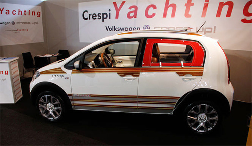 Volkswagen Up của đại lý Stefano Crespi tại Varese, Italy.
