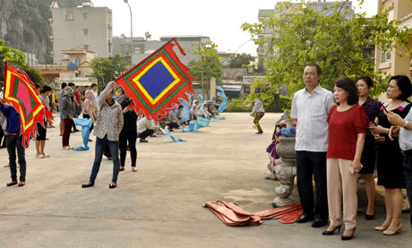 Kiểm tra công tác chuẩn bị cho Carnaval Hạ Long 2014