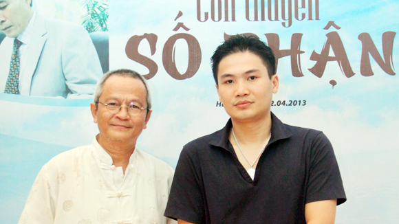 Cha con đạo diễn Quốc Trọng và Trọng Khôi