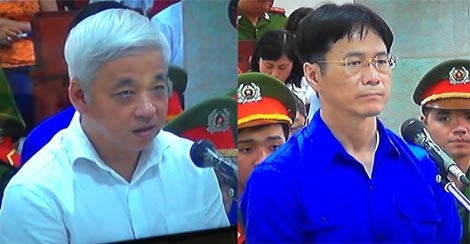 Trong phiên tòa, bị cáo Nguyễn Đức Kiên và bị cáo Lý Xuân Hải tiếp tục phủ nhận cáo buộc của Viện kiểm sát.