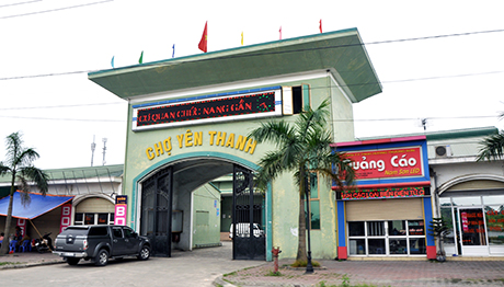 Chợ Yên Thanh (Uông Bí). Ảnh minh hoạ