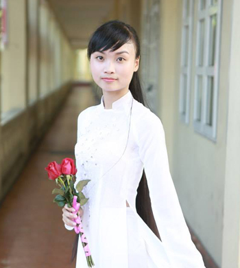 Nguyễn Thị Thu Hà, nữ sinh thủ khoa với mong ước trở thành cô giáo.