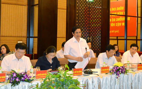 đồng chí: Phạm Minh Chính, Ủy viên T.Ư Đảng, Bí thư Tỉnh ủy