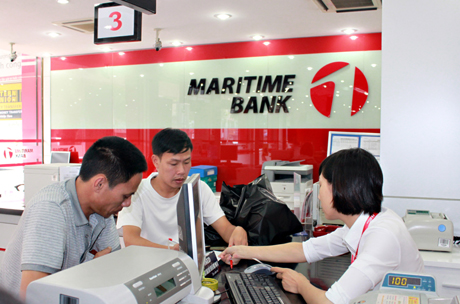 Giao dịch tạo Ngân hàng TMCP Hàng hải Chi nhánh Quảng Ninh.