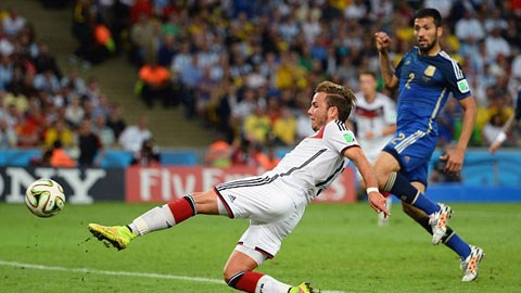 Goetze tỏa sáng giúp Đức vượt qua Argentina