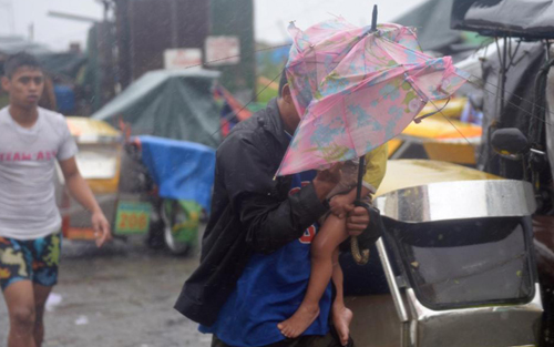 Bão Rammasun đã làm 27 người chết ở Philippines