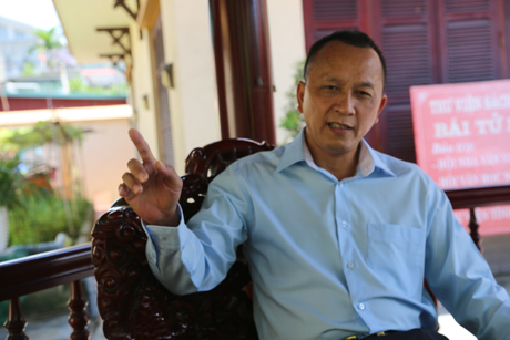 Ông Phạm Thanh Hùng, Chủ tịch hội đồng quản trị, Tổng Giám đốc Công ty Khai thác Khoáng sản  Vàng Hà Giang