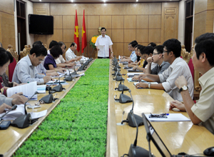 Thẩm định Đề án "Nâng cao năng lực, sức chiến đấu; đổi mới phương thức lãnh đạo của Đảng và tinh giản bộ máy, biên chế" của Đảng ủy Khối các CQ tỉnh