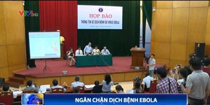 Bộ Y tế bác bỏ thông tin có ca nhiễm Ebola ở Việt Nam