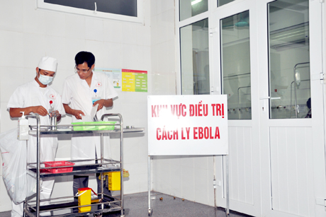 Ngành Y tế đặt ra 3 tình huống phòng chống dịch Ebola