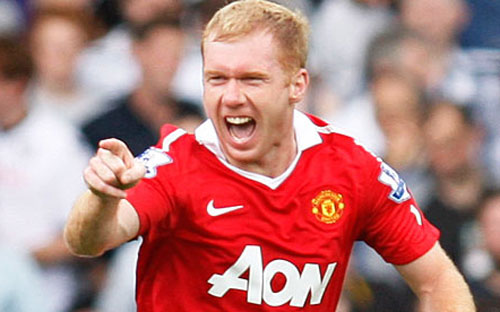 Paul Scholes e ngại United khủng hoảng.