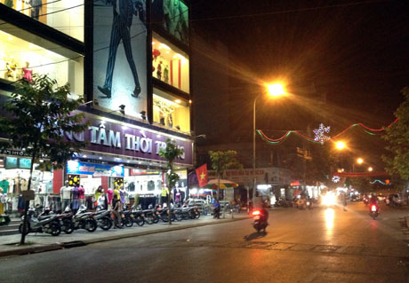 Tuyến phố mua sắm Trần Phú