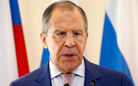 Ngoại trưởng Nga Lavrov (Ảnh Reuters)