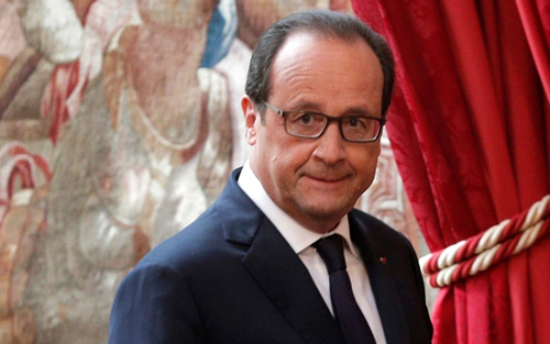Tổng thống Pháp Hollande (Ảnh: AP)