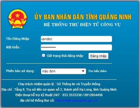 Hệ thống thư điện tử công vụ mới. Ảnh minh họa