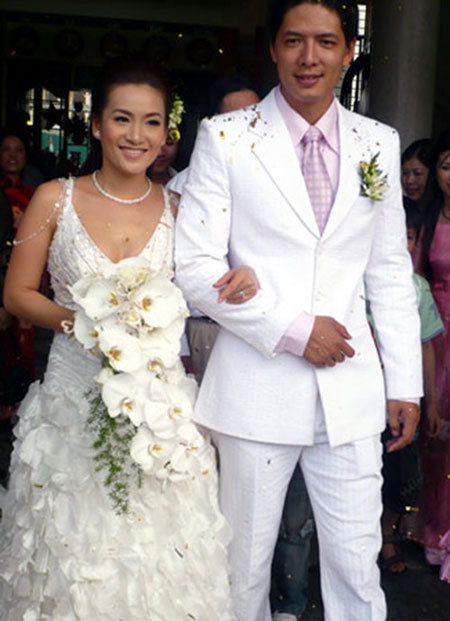 Đám cưới của Bình Minh diễn ra năm 2008