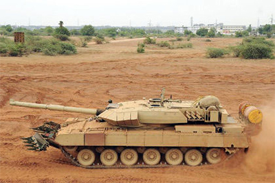 Xe tăng Arjun Mk II.