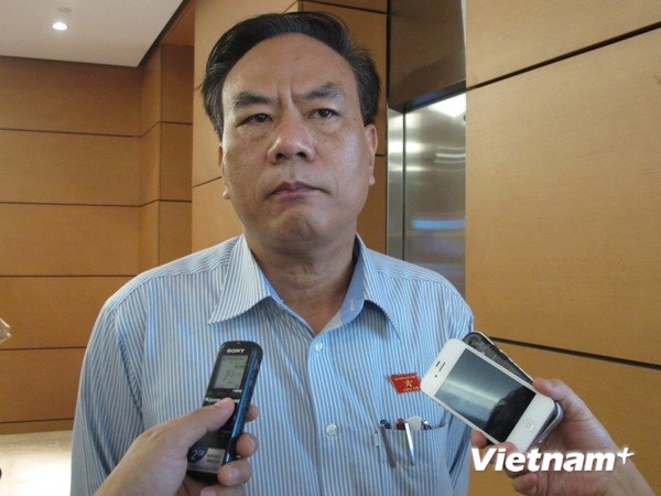 Ông Bùi Đức Thụ, Ủy viên thường trực Ủy ban Tài chính - Ngân sách của Quốc hội (Ảnh: Đức Duy/Vietnam+)