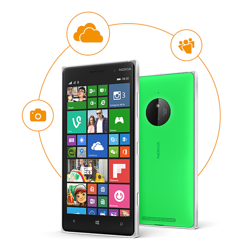 Lumia 830 hỗ trợ tốt cho nhu cầu của người dùng.