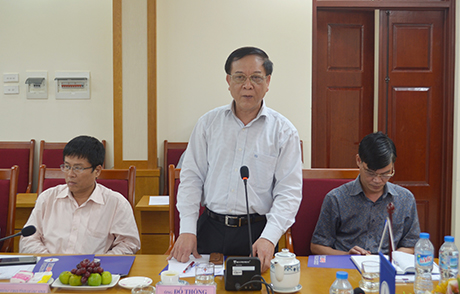 Đồng chí Đỗ Thông, Phó Chủ tịch Thường trực UBND tỉnh phát biểu chỉ đạo tại lễ phát động.