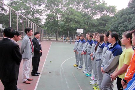 Khai mạc môn bóng rổ Đại hội TDTT toàn quốc lần thứ 7- 2014
