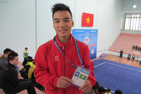 Wushu Quảng Ninh giành huy chương đầu tiên tại Đại hội TDTT toàn quốc