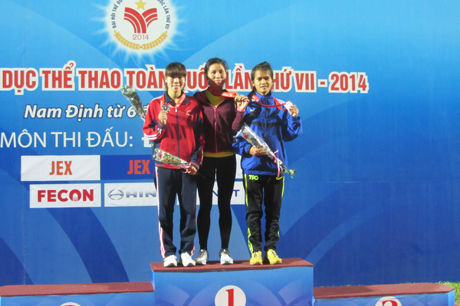 Quảng Ninh giành 2 HCB Giải điền kinh Đại hội TDTT toàn quốc lần thứ 7- năm 2014