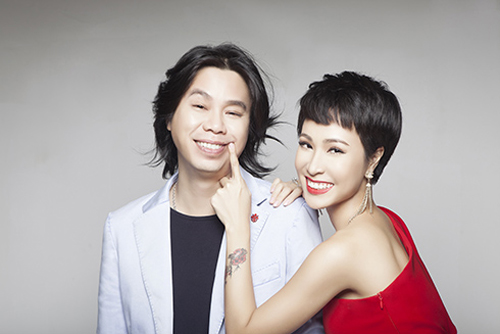 Uyên Linh và Dũng Đà Lạt.